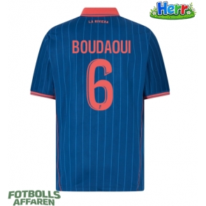 OGC Nice Hicham Boudaoui #6 Tredje Tröja 2025-26 Kortärmad